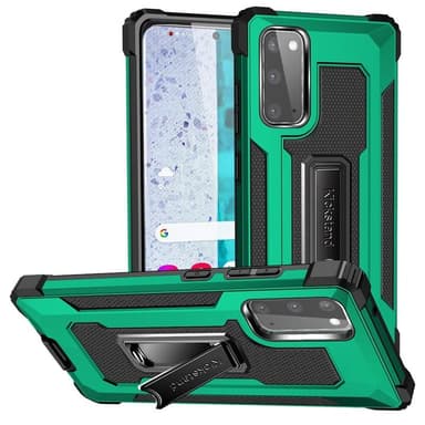 Jazz Stöttåligt skal 2i1 Samsung Galaxy S20  - Grön
