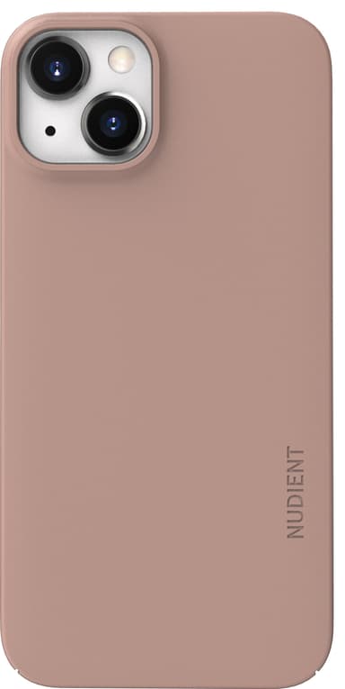 Nudient Thin v3 iPhone 13 fodral (rosa)