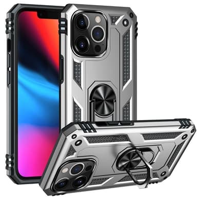 Sergeant Ring Case Apple iPhone 13 Pro  - Silver
