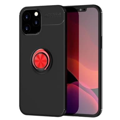 Slim Ring Case Apple iPhone 13 Pro  - Svart/Röd
