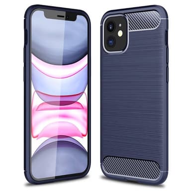 Borstat silikon skal Apple iPhone 13 mini  - Blå