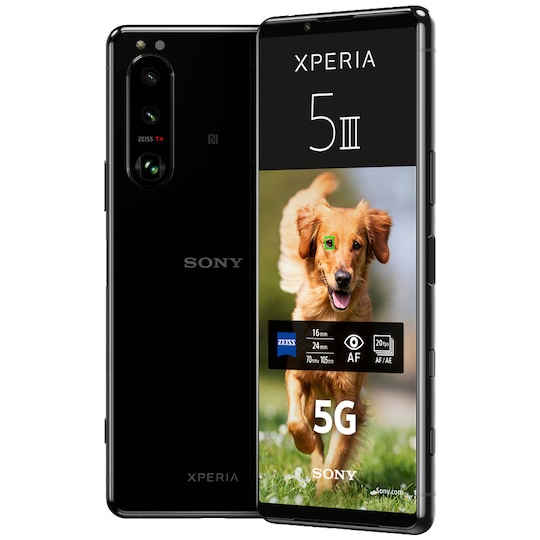 Sony Xperia 5 III – 5G smartphone (svart)