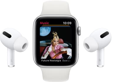Apple Watch Series 6 40mm GPS (space gray alu/svart sportarmband)
