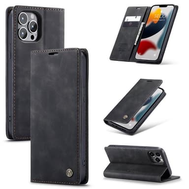 CaseMe Smart FlipCase Apple iPhone 13 Pro Max  - Svart