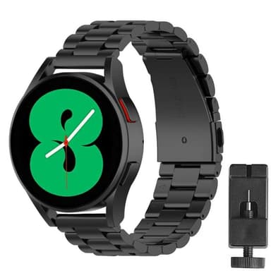 Armband rostfritt stål Samsung Galaxy Watch 4 (44mm) - Svart