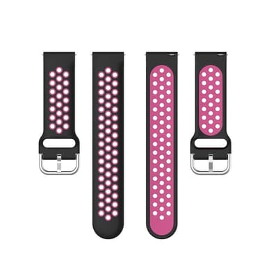EBN Sport Armband Samsung Galaxy Watch 4 40mm - Svart/ Mörkrosa