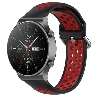 EBN Sport Armband Samsung Galaxy Watch 4 Classic 46mm - Svart/röd