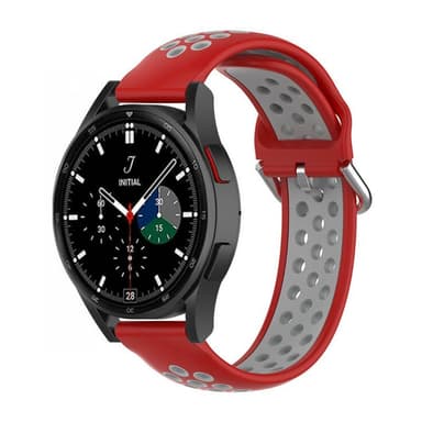 EBN Sport Armband Samsung Galaxy Watch 4 Classic 46mm - Röd/ Grå