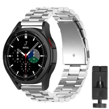 Armband rostfritt stål Samsung Galaxy Watch 4 Classic (46mm) - Silver