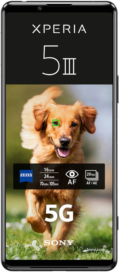 Sony Xperia 5 III – 5G smartphone (svart)