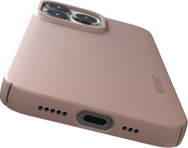 Nudient Thin v3 iPhone 13 Pro fodral (rosa)
