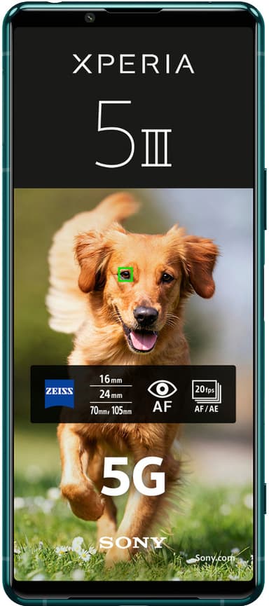 Sony Xperia 5 III - 5G smartphone (grön)