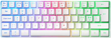 Next MX5 Mini tangentbord för gaming (vitt)
