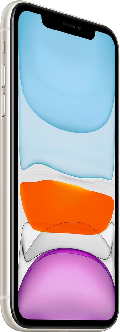 iPhone 11 smartphone 64GB (vit)