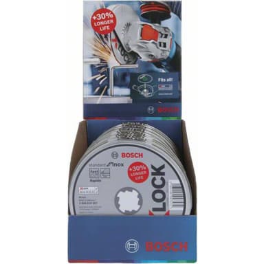 Separationspår rakt 125 mm 22.23 mm Bosch Accessories