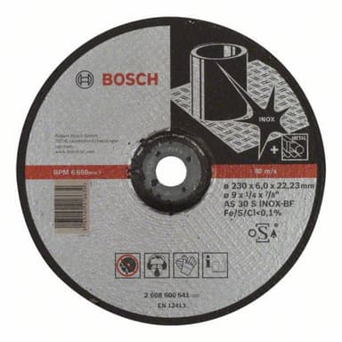 Skrubbskiva bockad 230 mm 22.23 mm Bosch Accessories