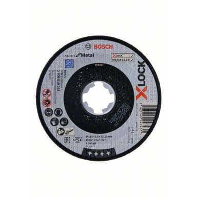 Separationspår rakt 115 mm 22.23 mm Bosch Accessories