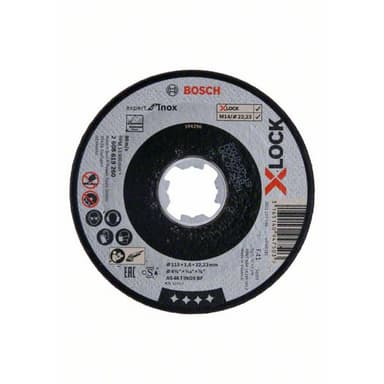 Separationspår rakt 115 mm 22.23 mm Bosch Accessories