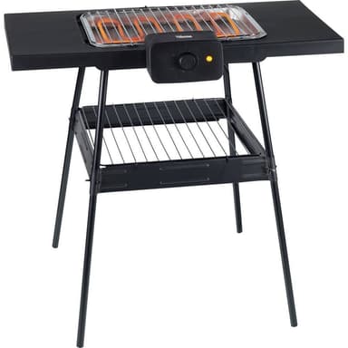 Tristar BQ-2870 Elektrisk Grill Kontrolljus Svart