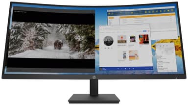 HP M34d WQHD 34" välvd bildskärm
