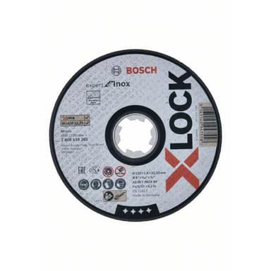 Separationspår rakt 125 mm 22.23 mm Bosch Accessories