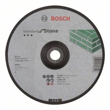 Kapskiva bockad 230 mm 22.23 mm Bosch Accessories