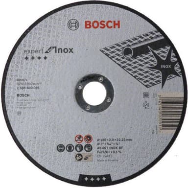 Separationspår rakt 180 mm 22.23 mm Bosch Accessories