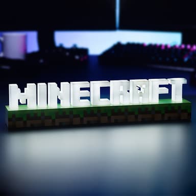 Play Minecraft Logo lampa