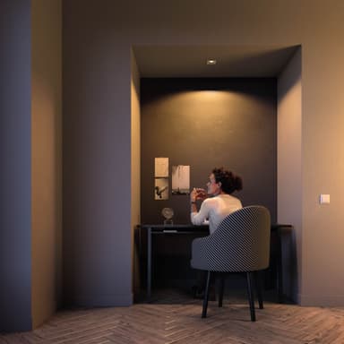 Philips Hue Milliskin infälld spotlight vit