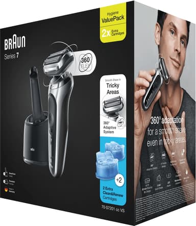 Braun Series 7 rakapparat 405511 (silver)