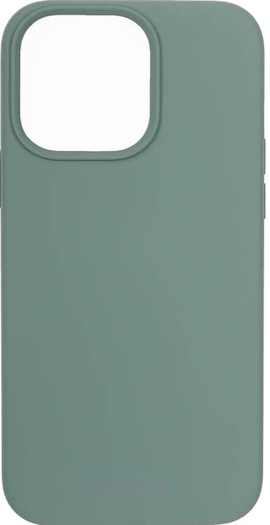Onsala iPhone 13 Pro silikonfodral (grangrönt)