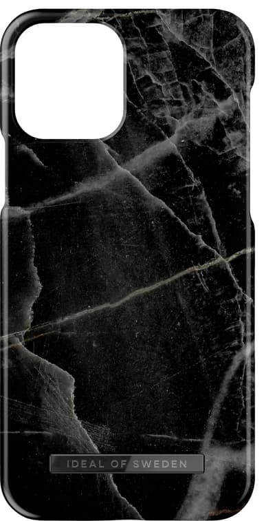 iDeal of Sweden Fashion Case för iPhone 13 Pro (Black Thunder Marble)