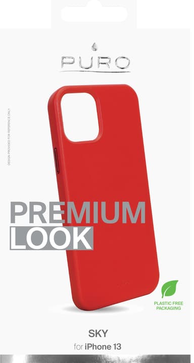Puro Sky iPhone 13 fodral (röd)