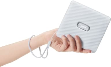 Fujifilm Instax Link Wide smartphone-skrivare (ash white)
