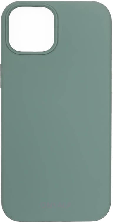 Onsala iPhone 13  silikonfodral (grangrönt)