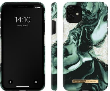 iDeal of Sweden fodral för iPhone 11 (golden olive marble)