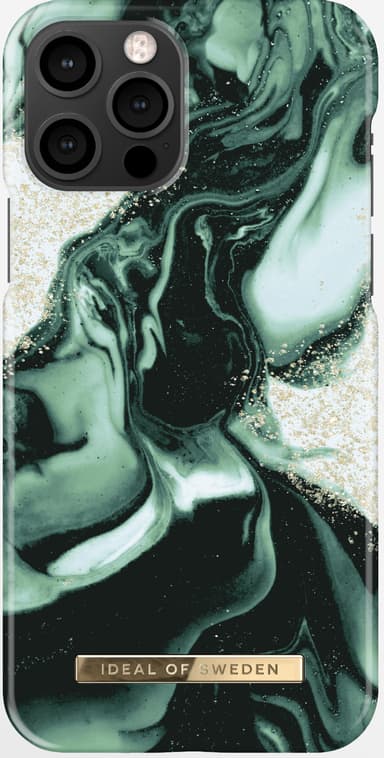 iDeal of Sweden fodral för iPhone 12/12 Pro  (golden olive marble)