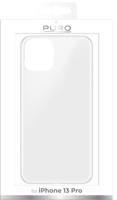 Puro 0.3 Nude iPhone 13 Pro fodral (transparent)