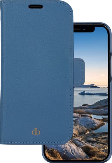 Dbramante1928 New York plånboksfodral iPhone 13 Pro Max (marine blue)