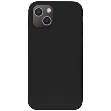 Puro Icon silikonfodral för iPhone 13 (svart)