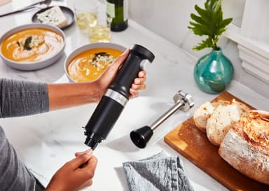 KitchenAid Cordless stavmixer 5KHBBV53EBM (mattsvart)