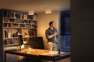 Philips Hue Pillar vit spotlight-platta 2x5W