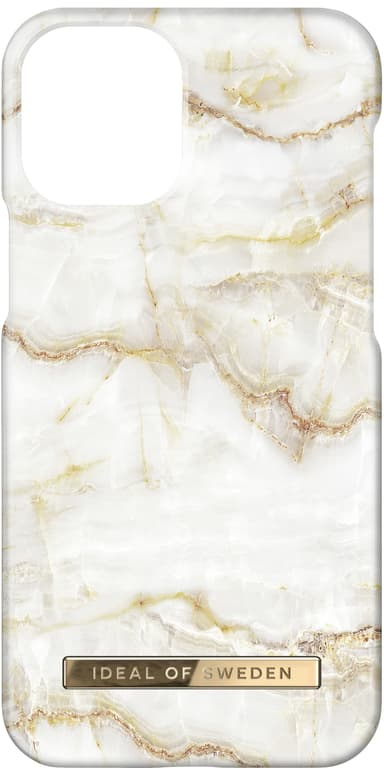 iDeal of Sweden skal för iPhone 13 mini (Golde Pearl Marble)