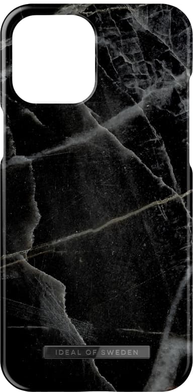 iDeal of Sweden fodral för iPhone 13 Pro Max (Black Thunder Marble)