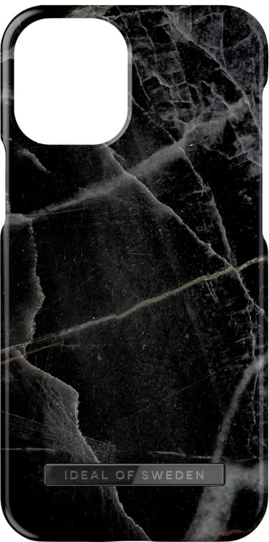 iDeal of Sweden skal för iPhone 13 mini (Black Thunder Marble)