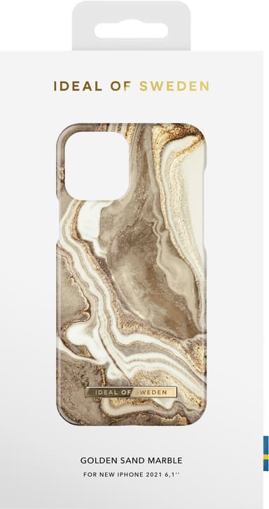iDeal of Sweden skal för iPhone 13 Pro (Golden Sand Marble)