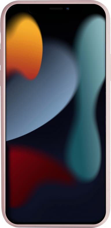 Puro Icon silikonfodral för iPhone 13 (röd)