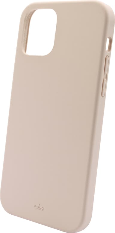 Puro Icon silikonfodral för iPhone 13 (röd)