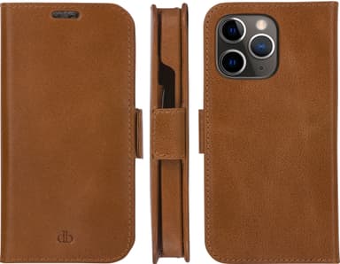 Dbramante1928 Lynge plånboksfodral för iPhone 13 (beige)