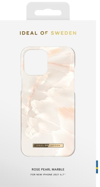 iDeal of Sweden fodral för iPhone 13 Pro Max (Rose Pearl Marble)